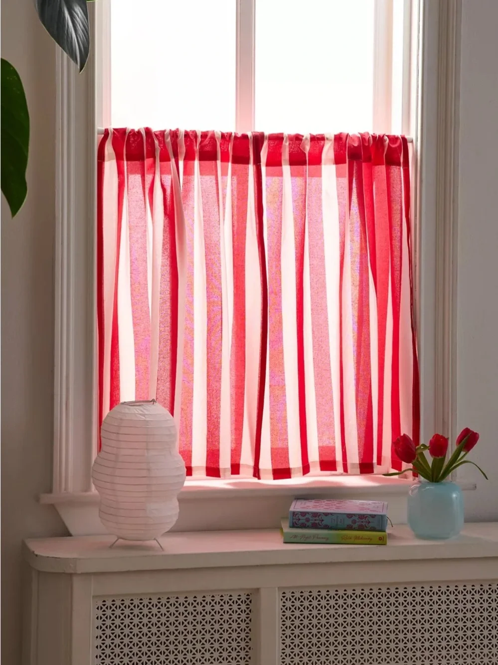 NWT Urban Outfitters Striped Patterned Café Curtain Set